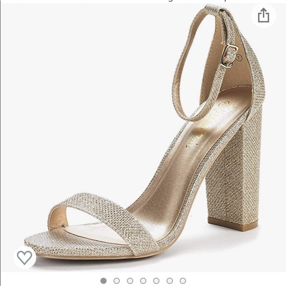 Gold sandals